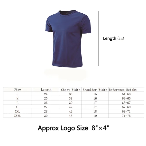 Quick Dry Short Sleeve T Shirt - Quick Dry Short Sleeve T Shirt - Image 1 of 10