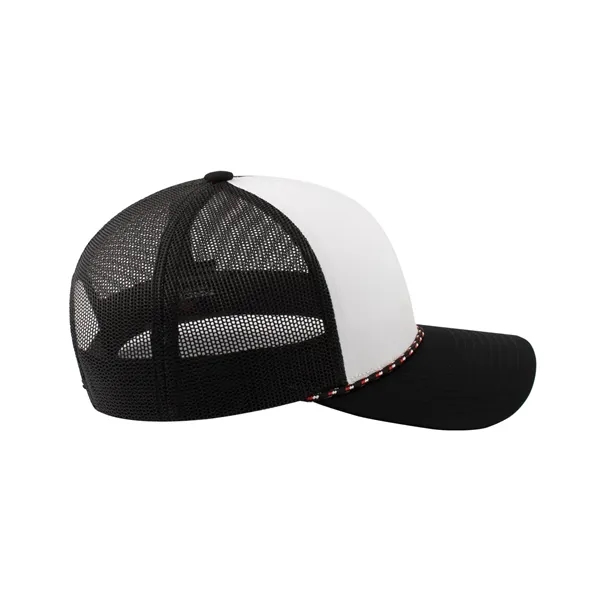 Pacific Headwear Trucker Snapback Braid Cap - Pacific Headwear Trucker Snapback Braid Cap - Image 36 of 70