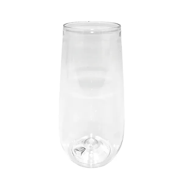 10 OZ Plastic Stemless Champagne Flute - 10 OZ Plastic Stemless Champagne Flute - Image 2 of 7