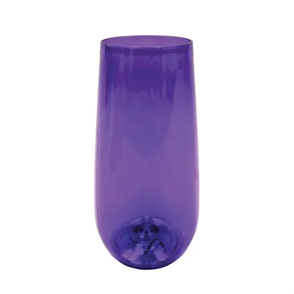 10 OZ Plastic Stemless Champagne Flute - 10 OZ Plastic Stemless Champagne Flute - Image 4 of 7
