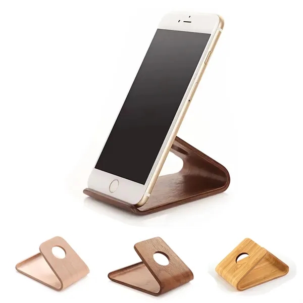 Wood Cell Phone Stand - Wood Cell Phone Stand - Image 0 of 3