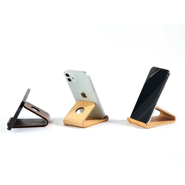 Wood Cell Phone Stand - Wood Cell Phone Stand - Image 1 of 3