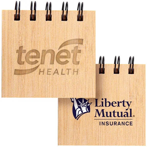 Mini Bamboo Sticky Note Set - Mini Bamboo Sticky Note Set - Image 3 of 5