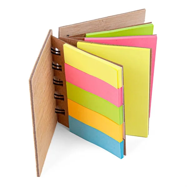 Mini Bamboo Sticky Note Set - Mini Bamboo Sticky Note Set - Image 5 of 5