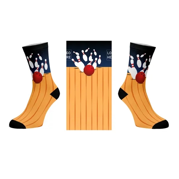 Athletic Crew Sock with DTG Printing - Athletic Crew Sock with DTG Printing - Image 0 of 0