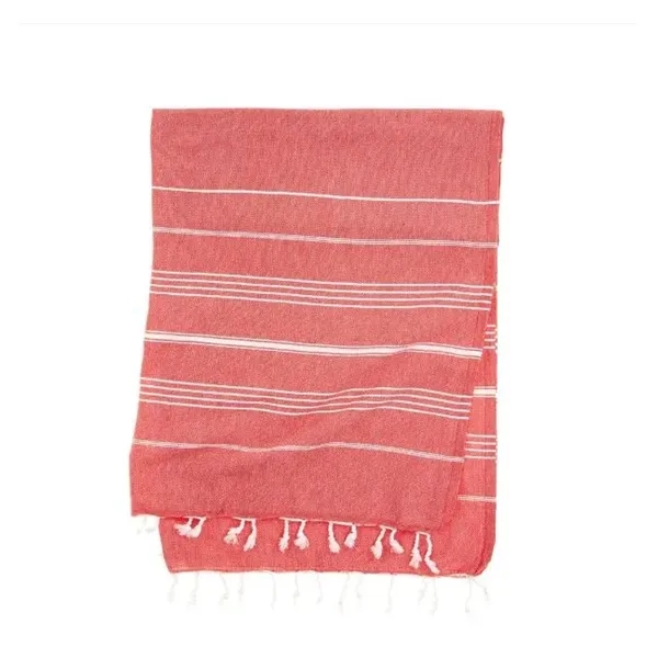 Striped Turkish Towel - Eco Cotton & RePET Recycled Fibers - Striped Turkish Towel - Eco Cotton & RePET Recycled Fibers - Image 16 of 59