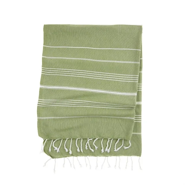 Striped Turkish Towel - Eco Cotton & RePET Recycled Fibers - Striped Turkish Towel - Eco Cotton & RePET Recycled Fibers - Image 21 of 59