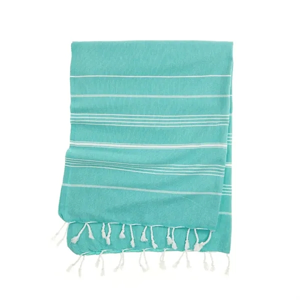 Striped Turkish Towel - Eco Cotton & RePET Recycled Fibers - Striped Turkish Towel - Eco Cotton & RePET Recycled Fibers - Image 23 of 59
