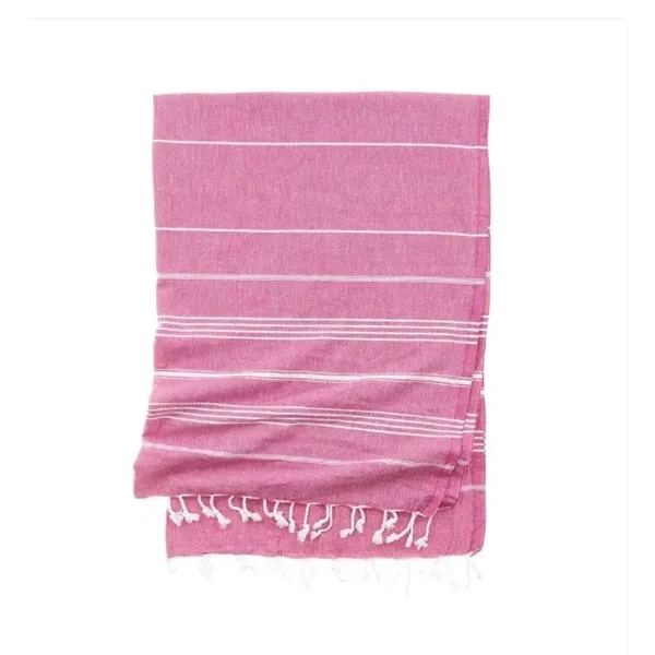 Striped Turkish Towel - Eco Cotton & RePET Recycled Fibers - Striped Turkish Towel - Eco Cotton & RePET Recycled Fibers - Image 27 of 59
