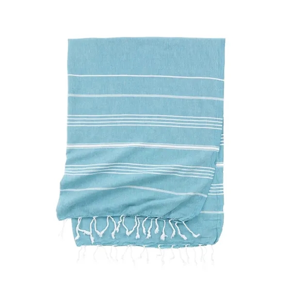 Striped Turkish Towel - Eco Cotton & RePET Recycled Fibers - Striped Turkish Towel - Eco Cotton & RePET Recycled Fibers - Image 28 of 59