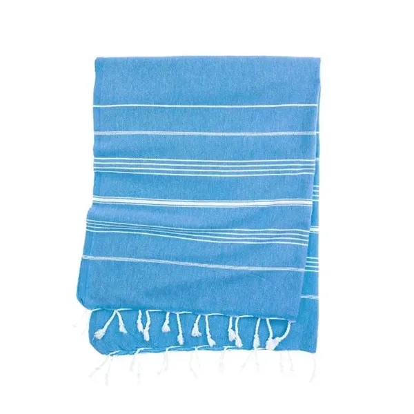 Striped Turkish Towel - Eco Cotton & RePET Recycled Fibers - Striped Turkish Towel - Eco Cotton & RePET Recycled Fibers - Image 31 of 59