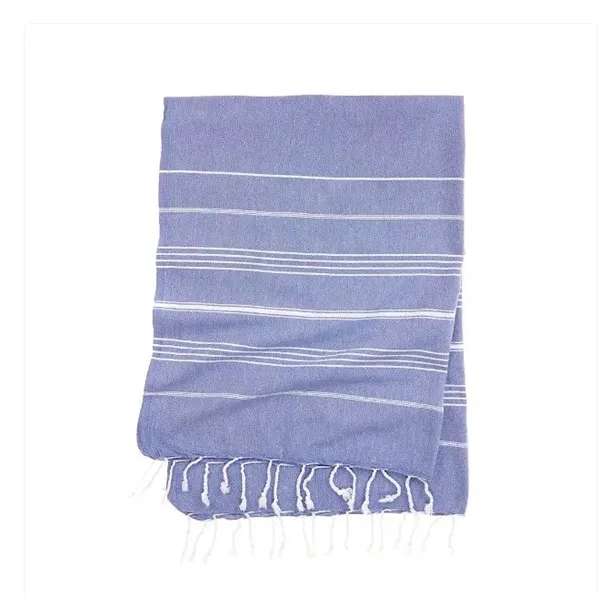 Striped Turkish Towel - Eco Cotton & RePET Recycled Fibers - Striped Turkish Towel - Eco Cotton & RePET Recycled Fibers - Image 34 of 59