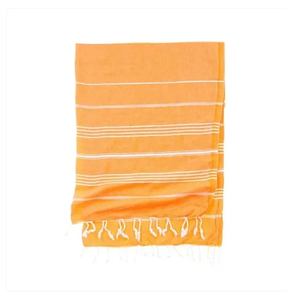 Striped Turkish Towel - Eco Cotton & RePET Recycled Fibers - Striped Turkish Towel - Eco Cotton & RePET Recycled Fibers - Image 37 of 59