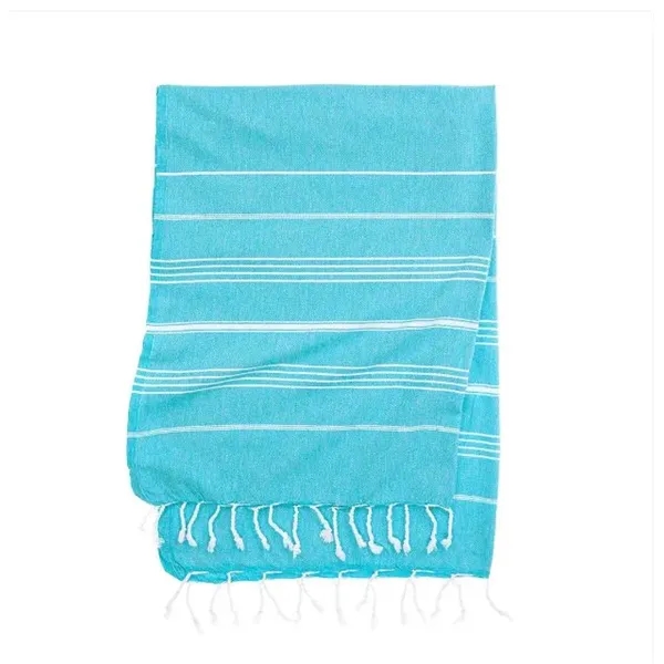 Striped Turkish Towel - Eco Cotton & RePET Recycled Fibers - Striped Turkish Towel - Eco Cotton & RePET Recycled Fibers - Image 39 of 59