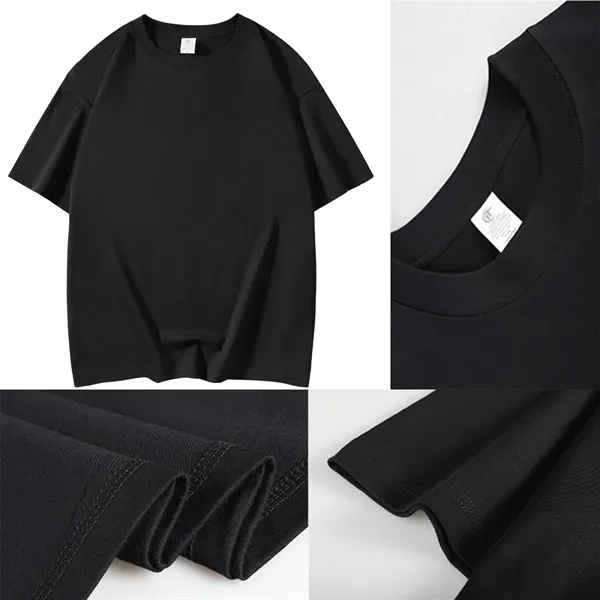 Loose Type Unisex Heavy Cotton Short Sleeve T-Shirts - Loose Type Unisex Heavy Cotton Short Sleeve T-Shirts - Image 1 of 1