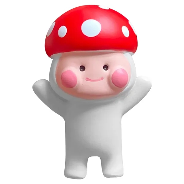 Cartoon Mushroom Fridge Magnets - Cartoon Mushroom Fridge Magnets - Image 1 of 5