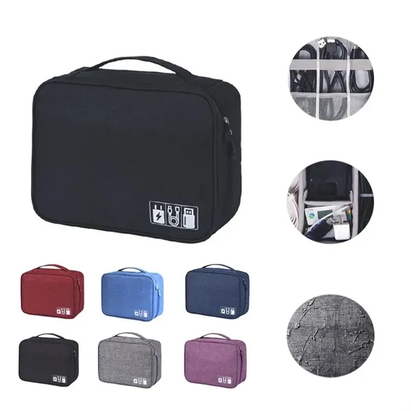 Tech Accessory Travel Organizer Pouch - Tech Accessory Travel Organizer Pouch - Image 0 of 1