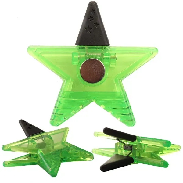 Star Magnetic Memo and Chip Clip - Star Magnetic Memo and Chip Clip - Image 1 of 7