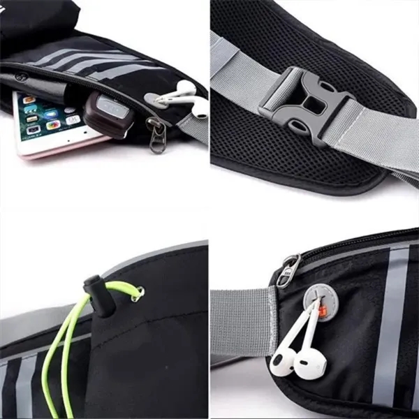 Quality Waist Bag With Bottle Holder - Quality Waist Bag With Bottle Holder - Image 3 of 4