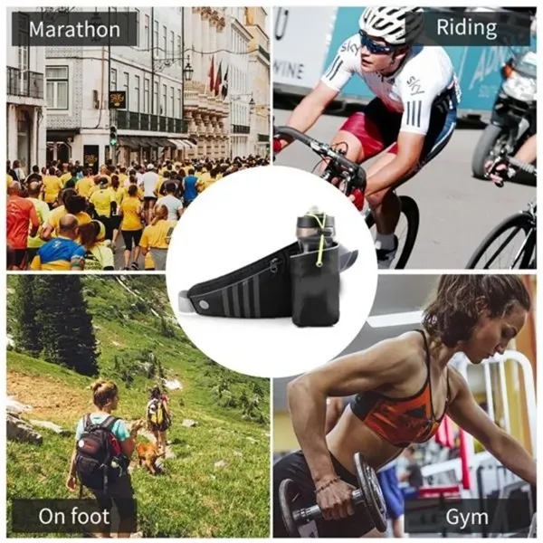 Quality Waist Bag With Bottle Holder - Quality Waist Bag With Bottle Holder - Image 4 of 4