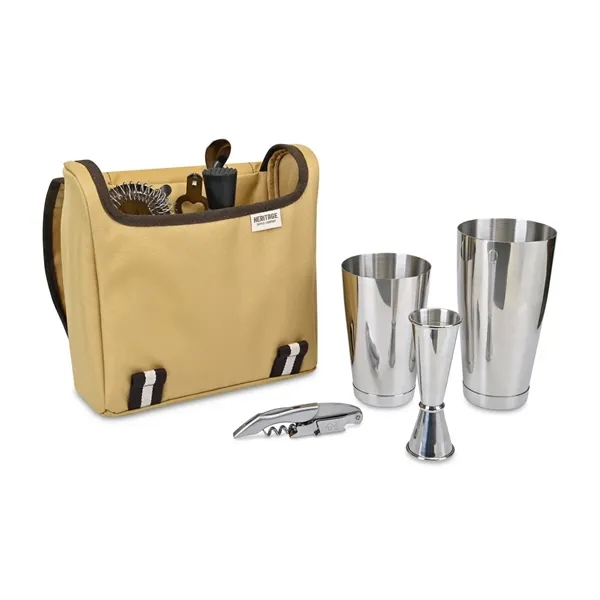 Heritage Supply Traveling Mixologist Tote Kit - Heritage Supply Traveling Mixologist Tote Kit - Image 3 of 6