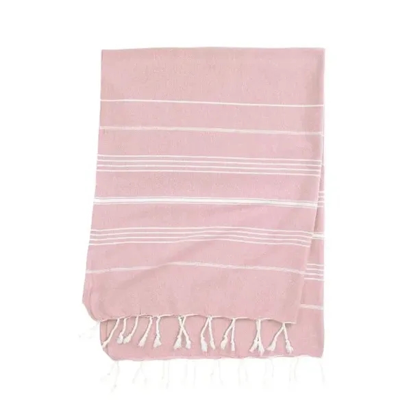 Striped Turkish Towel - Eco Cotton & RePET Recycled Fibers - Striped Turkish Towel - Eco Cotton & RePET Recycled Fibers - Image 4 of 59