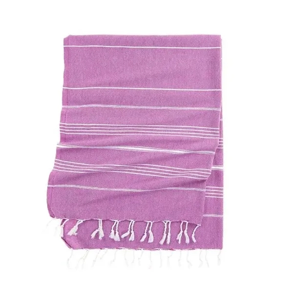 Striped Turkish Towel - Eco Cotton & RePET Recycled Fibers - Striped Turkish Towel - Eco Cotton & RePET Recycled Fibers - Image 9 of 59