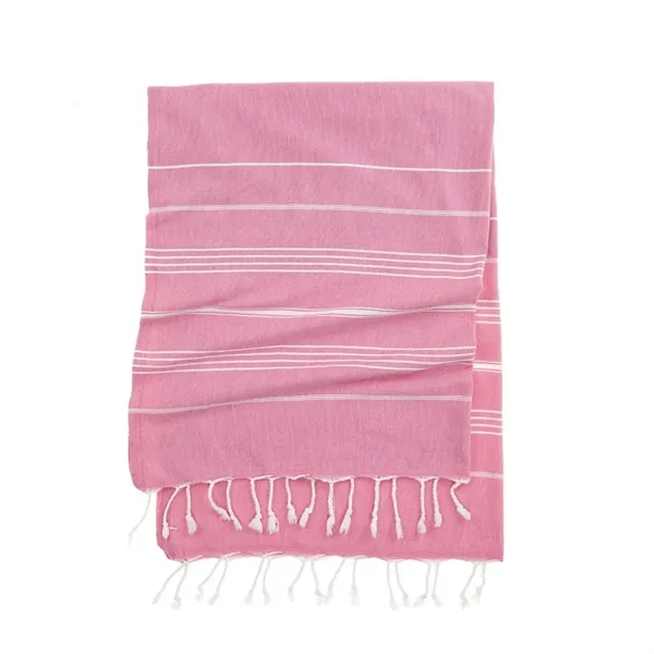 Striped Turkish Towel - Eco Cotton & RePET Recycled Fibers - Striped Turkish Towel - Eco Cotton & RePET Recycled Fibers - Image 45 of 59