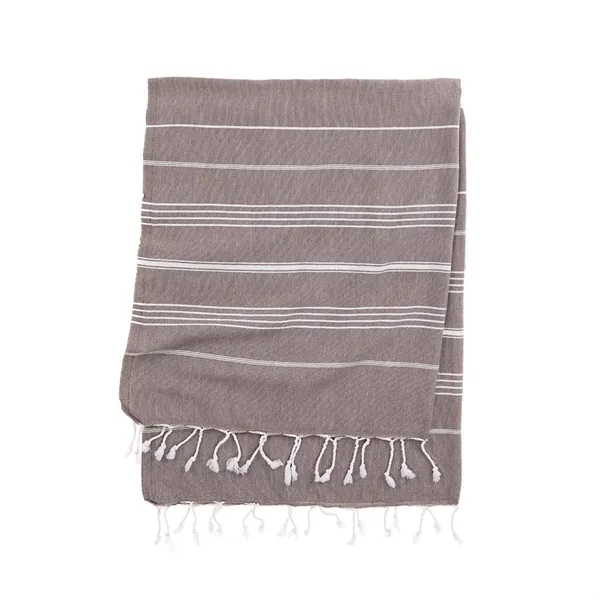 Striped Turkish Towel - Eco Cotton & RePET Recycled Fibers - Striped Turkish Towel - Eco Cotton & RePET Recycled Fibers - Image 46 of 59