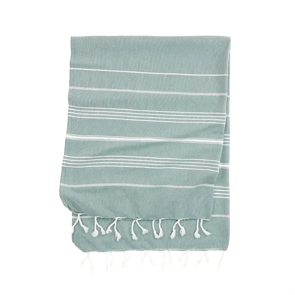 Striped Turkish Towel - Eco Cotton & RePET Recycled Fibers - Striped Turkish Towel - Eco Cotton & RePET Recycled Fibers - Image 47 of 59