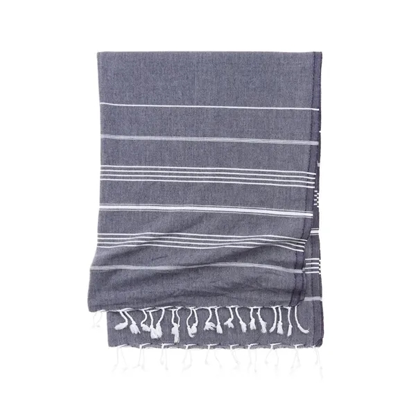 Striped Turkish Towel - Eco Cotton & RePET Recycled Fibers - Striped Turkish Towel - Eco Cotton & RePET Recycled Fibers - Image 48 of 59