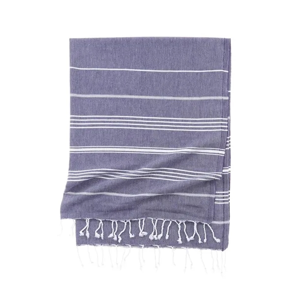 Striped Turkish Towel - Eco Cotton & RePET Recycled Fibers - Striped Turkish Towel - Eco Cotton & RePET Recycled Fibers - Image 49 of 59