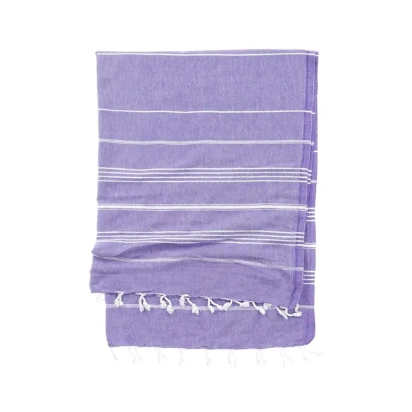 Striped Turkish Towel - Eco Cotton & RePET Recycled Fibers - Striped Turkish Towel - Eco Cotton & RePET Recycled Fibers - Image 50 of 59