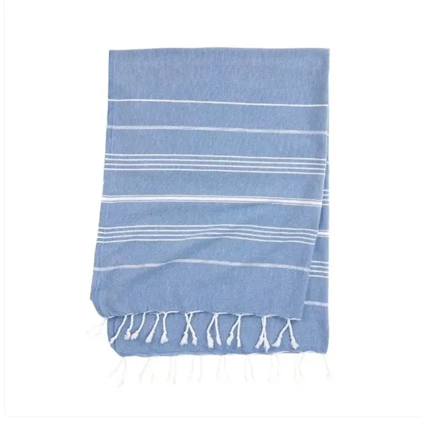 Striped Turkish Towel - Eco Cotton & RePET Recycled Fibers - Striped Turkish Towel - Eco Cotton & RePET Recycled Fibers - Image 54 of 59