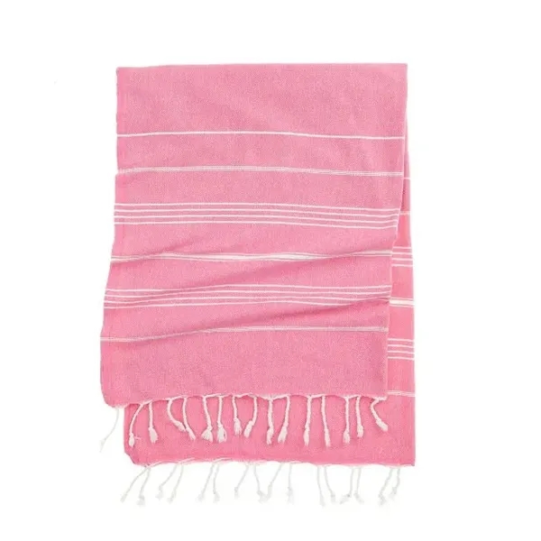 Striped Turkish Towel - Eco Cotton & RePET Recycled Fibers - Striped Turkish Towel - Eco Cotton & RePET Recycled Fibers - Image 11 of 59