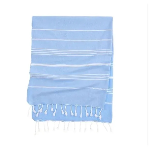 Striped Turkish Towel - Eco Cotton & RePET Recycled Fibers - Striped Turkish Towel - Eco Cotton & RePET Recycled Fibers - Image 57 of 59