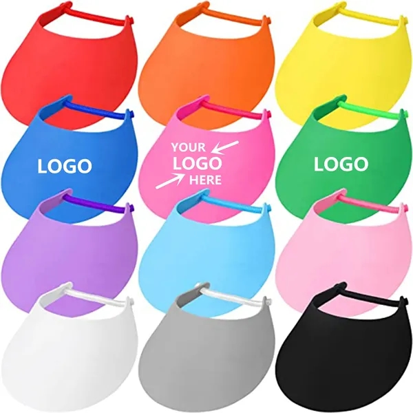 Adjustable Sun Visor Hat - Adjustable Sun Visor Hat - Image 0 of 12