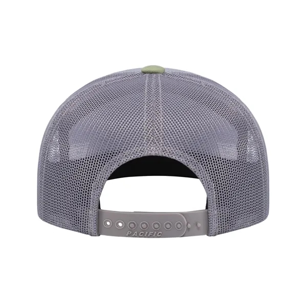 Pacific Headwear Arch Trucker Snapback Cap - Pacific Headwear Arch Trucker Snapback Cap - Image 9 of 24