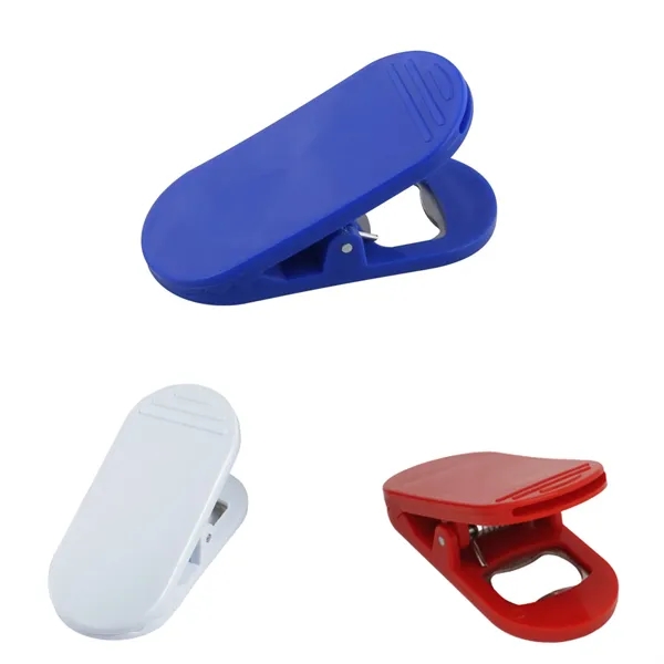 Magnetic Chip Clips W/Bottle Opener - Magnetic Chip Clips W/Bottle Opener - Image 1 of 5