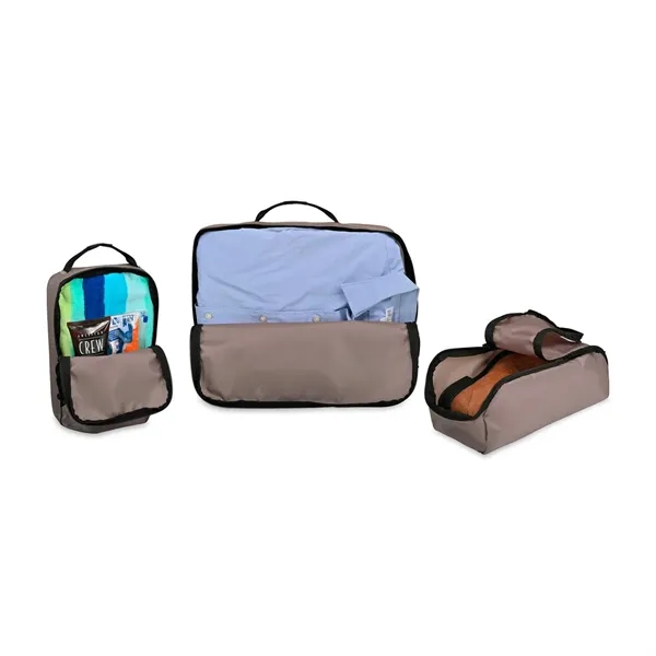 Renew rPET 3 Piece Packing Cube Set - Renew rPET 3 Piece Packing Cube Set - Image 11 of 11