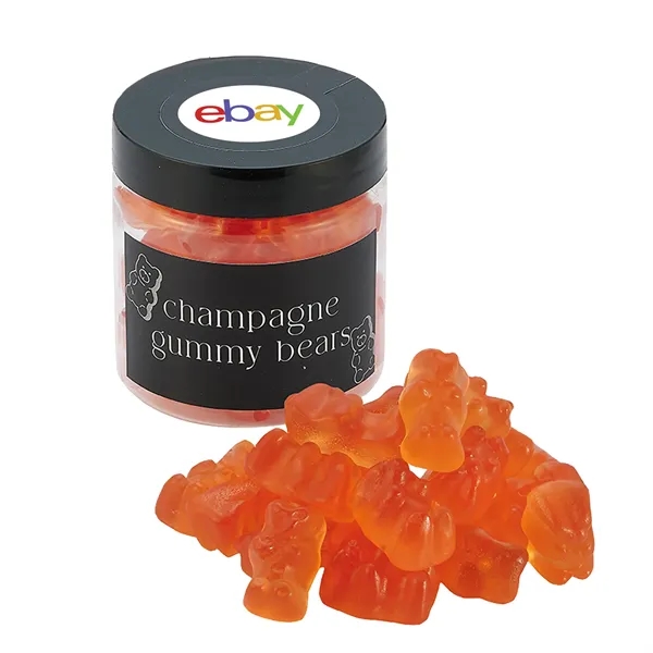 Candy Jar Single Champagne Gummy Bears - Candy Jar Single Champagne Gummy Bears - Image 0 of 1