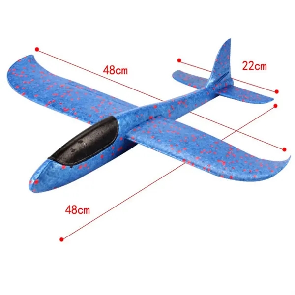17.5" LED Throwing Foam Plane - 17.5" LED Throwing Foam Plane - Image 1 of 3