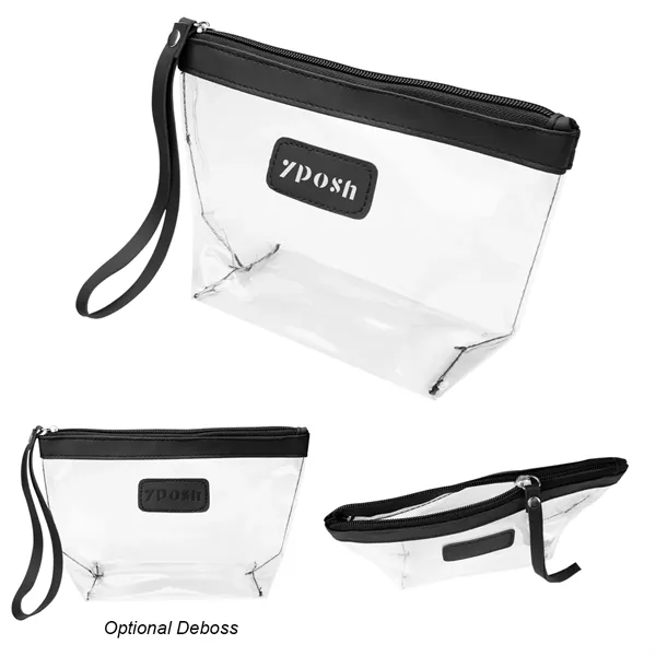 Posh Clear Wristlet Pouch - Posh Clear Wristlet Pouch - Image 0 of 2