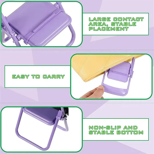 Folding Chair Cell Phone Stand - Folding Chair Cell Phone Stand - Image 2 of 4