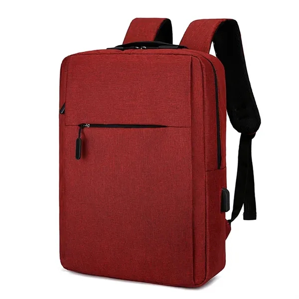 Laptop Backpack With Usb Charging Port - Laptop Backpack With Usb Charging Port - Image 6 of 8