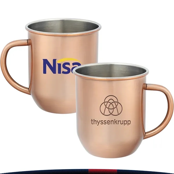 16 oz. Copper Coated Coffee Mugs - 16 oz. Copper Coated Coffee Mugs - Image 0 of 3