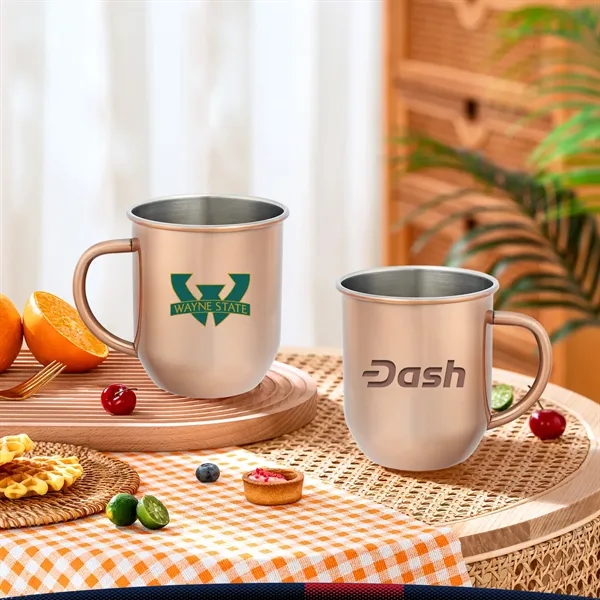 16 oz. Copper Coated Coffee Mugs - 16 oz. Copper Coated Coffee Mugs - Image 1 of 3