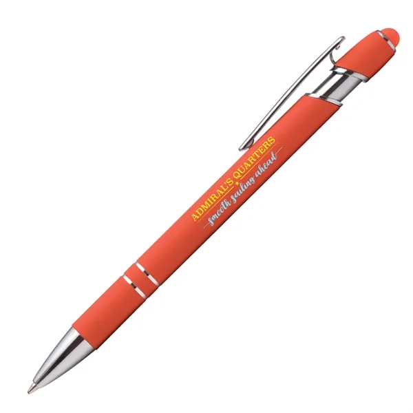 Stylus-3061 Retractable Soft Touch Pen - Stylus-3061 Retractable Soft Touch Pen - Image 3 of 7