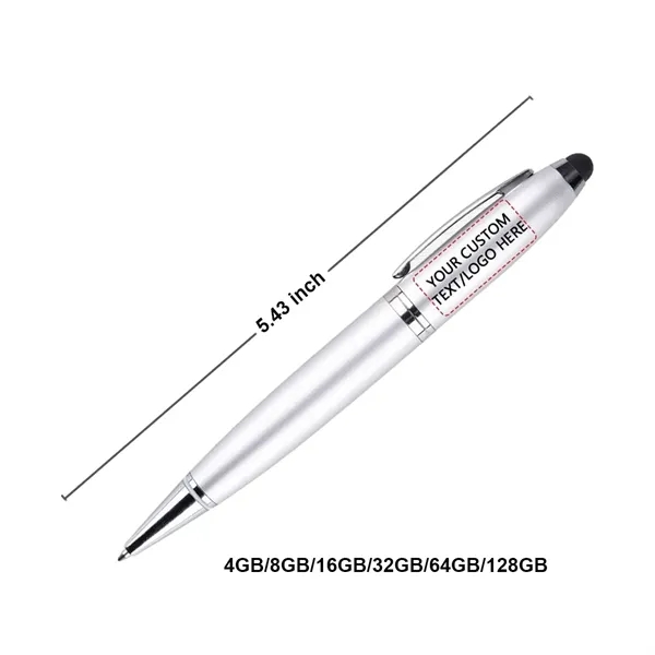 32GB 3 in 1 Stylus Pen USB Drive - 32GB 3 in 1 Stylus Pen USB Drive - Image 2 of 3