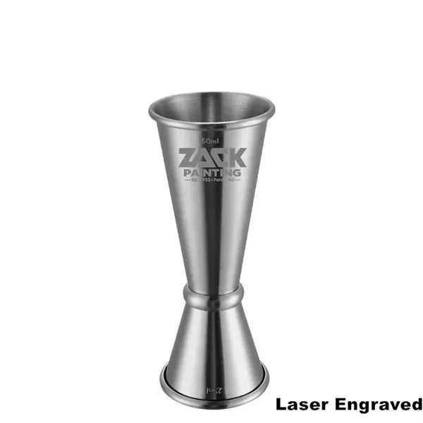 Jigger Cocktail Measuring Shot Cup With Measurements - Jigger Cocktail Measuring Shot Cup With Measurements - Image 3 of 7